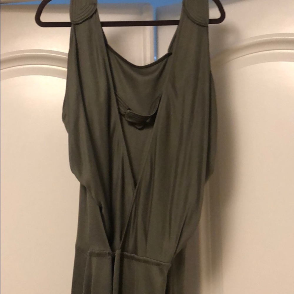 Gorgeous Bottega Veneta gown. Olive green